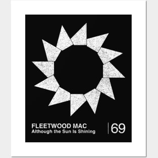 Fleetwood Mac / Minimalist Style Graphic Fan Artwork Design Posters and Art